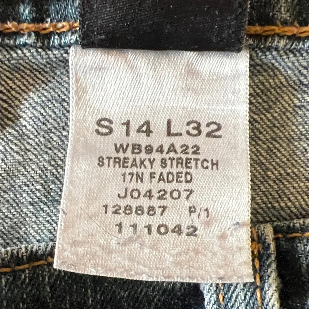 Calvin Klein Denim Jeans in Deep Blue Retro, purchased in 2005 - Picture 5 of 10